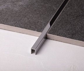 Профиль Juliano Tile Trim SUP08-4S-10H Black (2700мм)