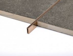 Профиль Juliano Tile Trim SUP03-3S-10H Rose Gold (2700мм)