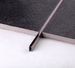 Профиль Juliano Tile Trim SUP05-3S-10H Rose Gold (2440мм)